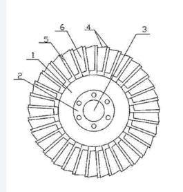 专利：研磨抛光混合页轮